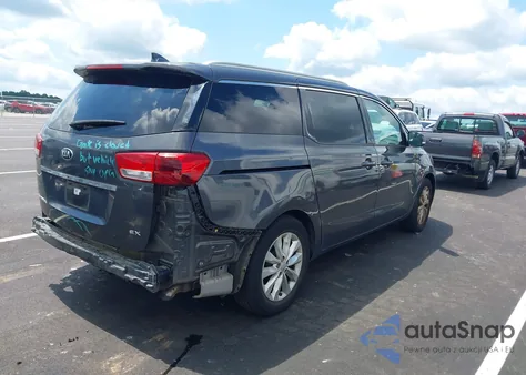 2016 Kia Sedona Ex from USA, damaged, VIN KNDMC5C19G6137794